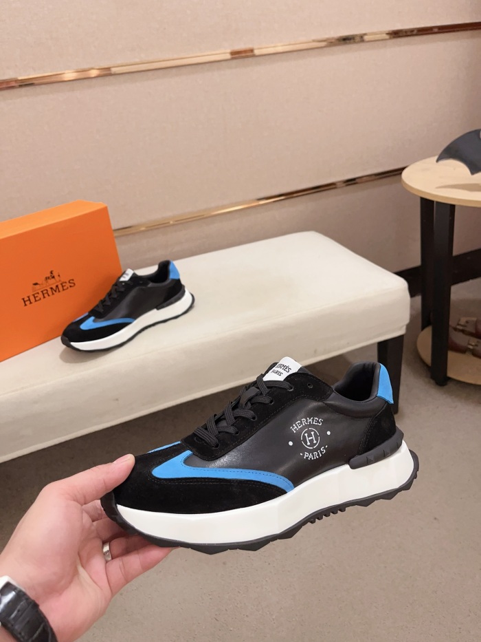 Men  H*ermes Top Sneaker