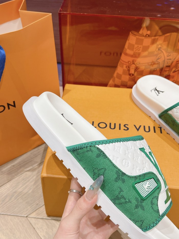 Men L*ouis V*uitton Top Quality Sandals