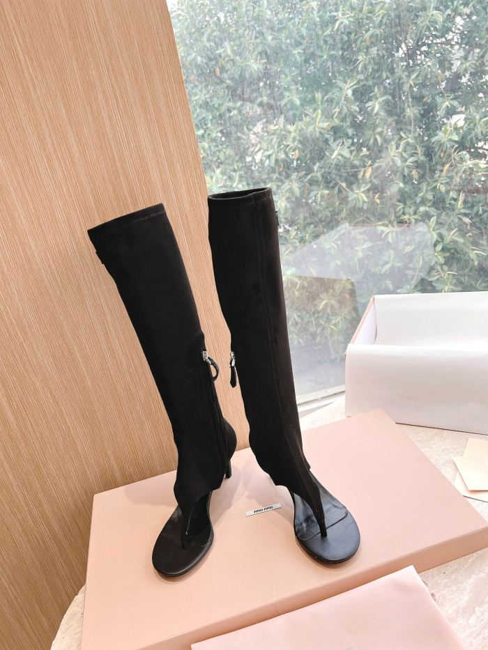 Women M*iu M*iul Top Boot