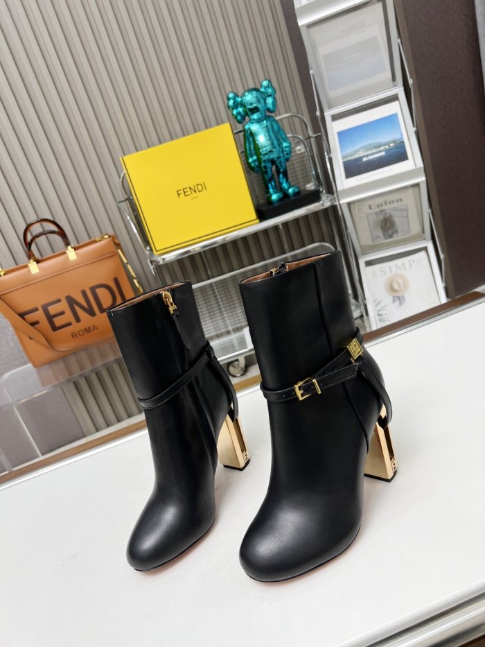 Women  Boot F*endi Top  Quality