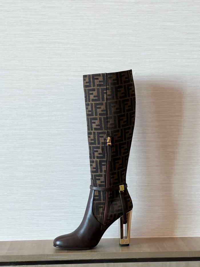 Women  F*endi Top  Quality  Boot