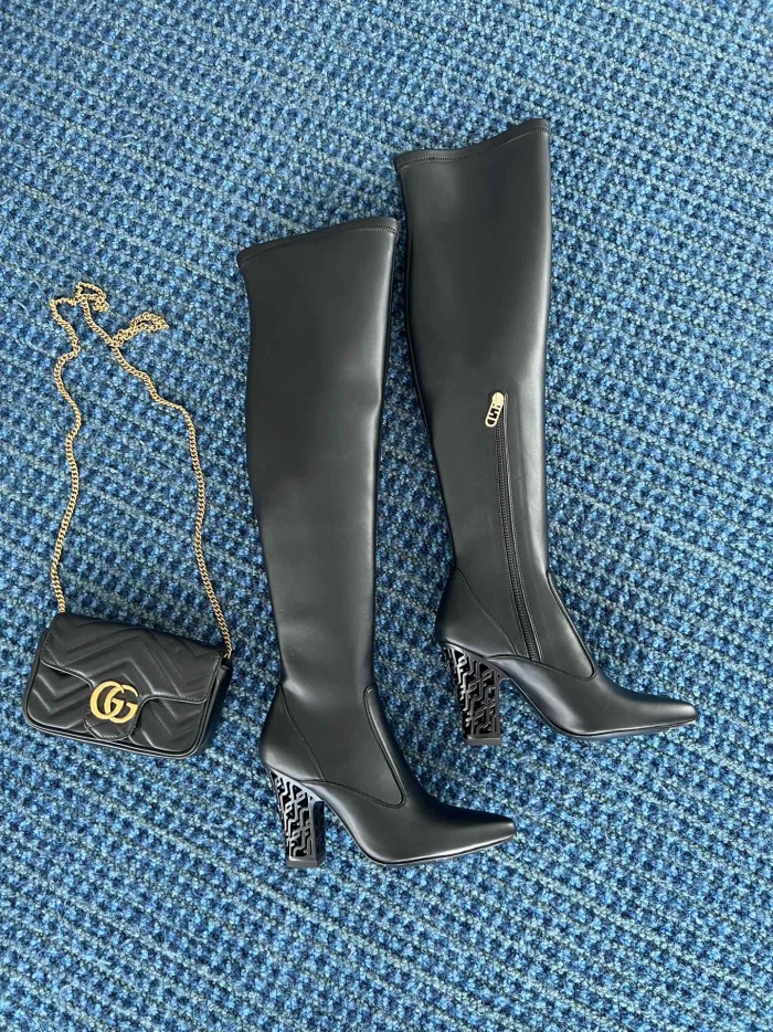 Women  F*endi Top  Quality  Boot