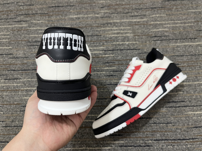 Men  L*ouis V*uitton Top Sneakers