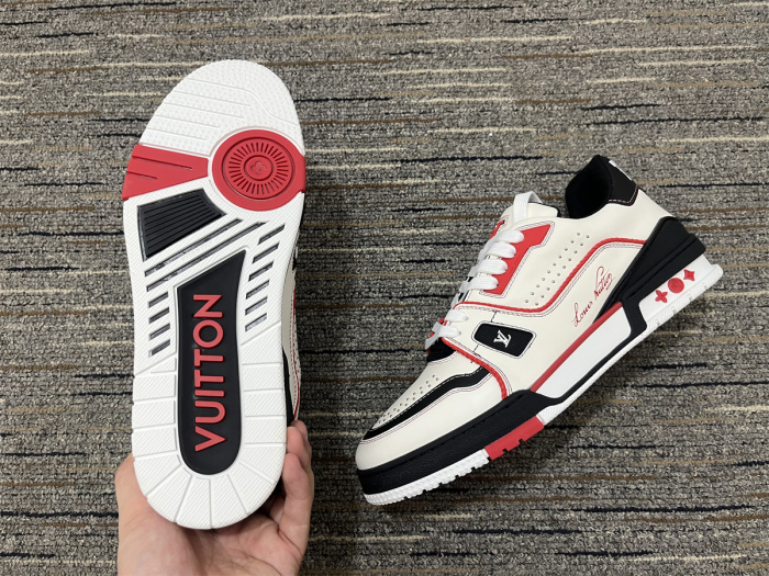 Men  L*ouis V*uitton Top Sneakers