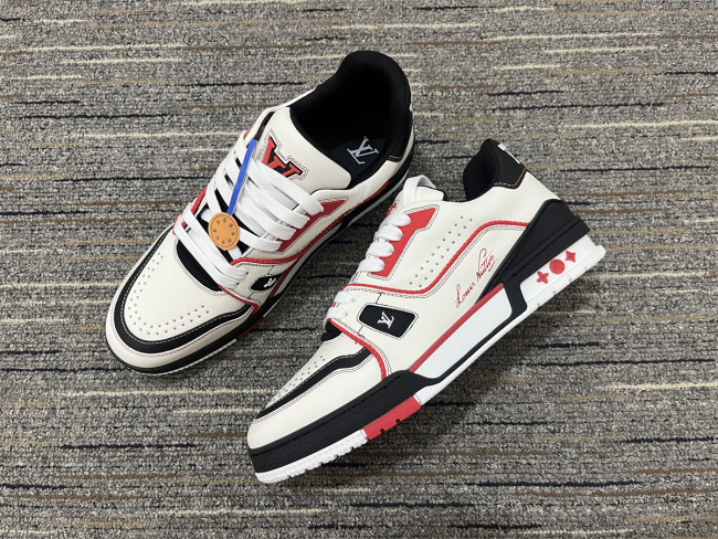 Men  L*ouis V*uitton Top Sneakers