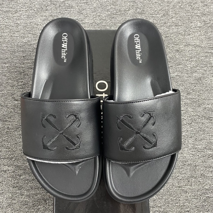 Men O*ff W*hite  Top Sandals