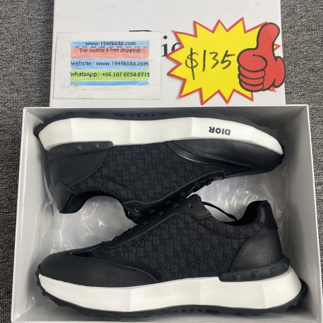 Men Women D*ior Top Sneakers