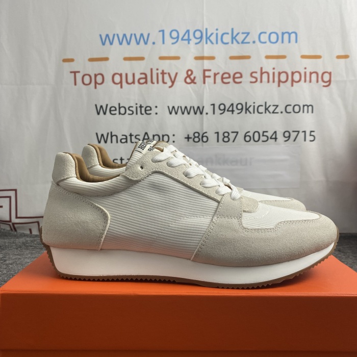 Men H*ermes Top Sneaker