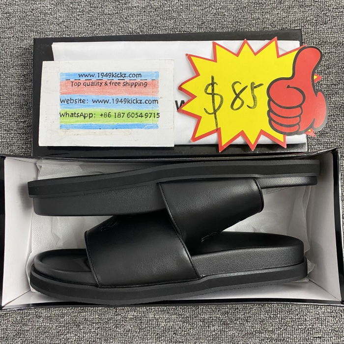 Men O*ff W*hite  Top Sandals