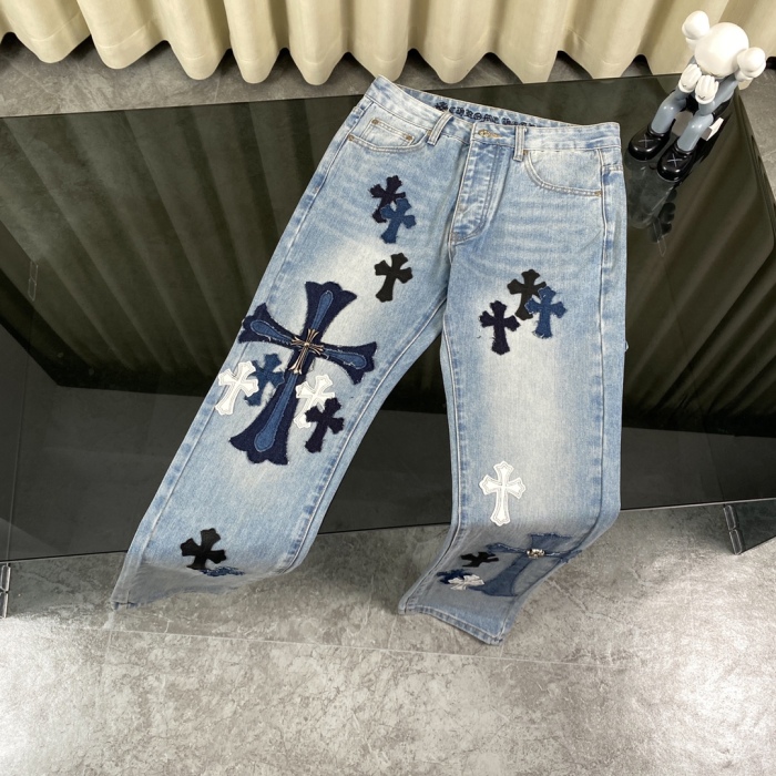 Men Pants C*hrome H*earts Top Quality