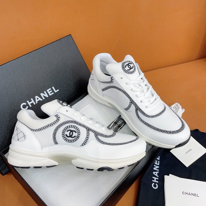 Women C*hanel Top Sneaker