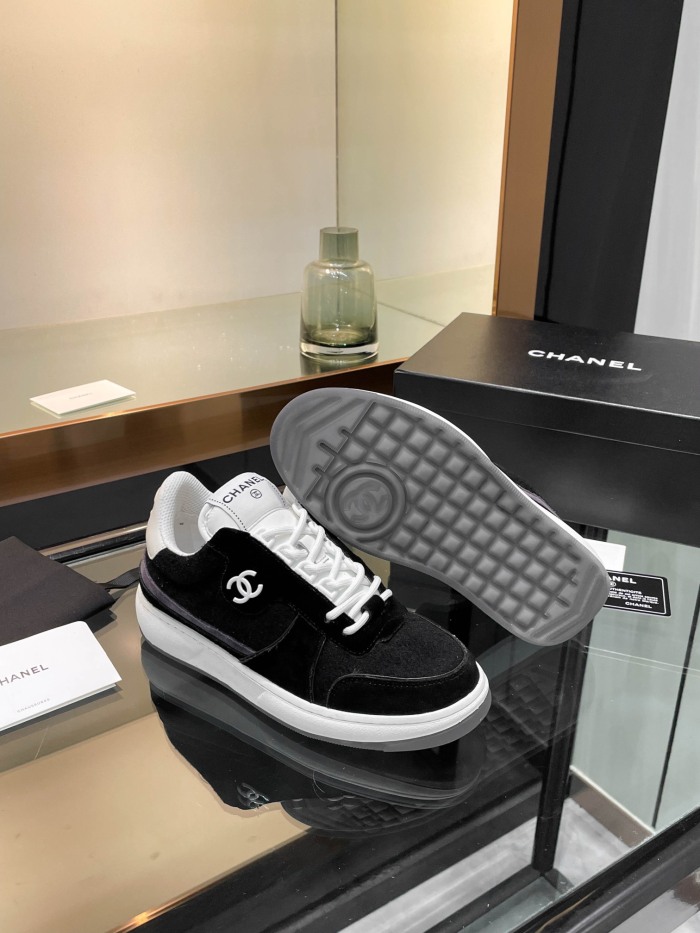 Women C*hanel Top Sneaker
