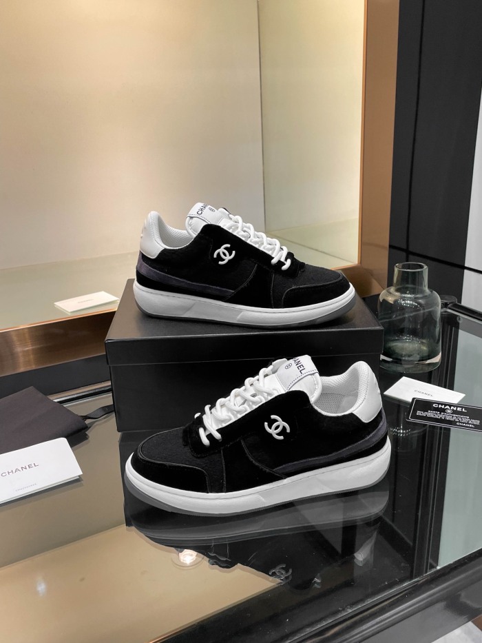 Women C*hanel Top Sneaker