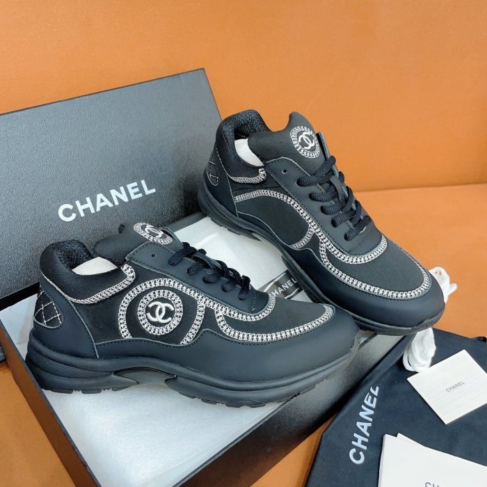 Women C*hanel Top Sneaker
