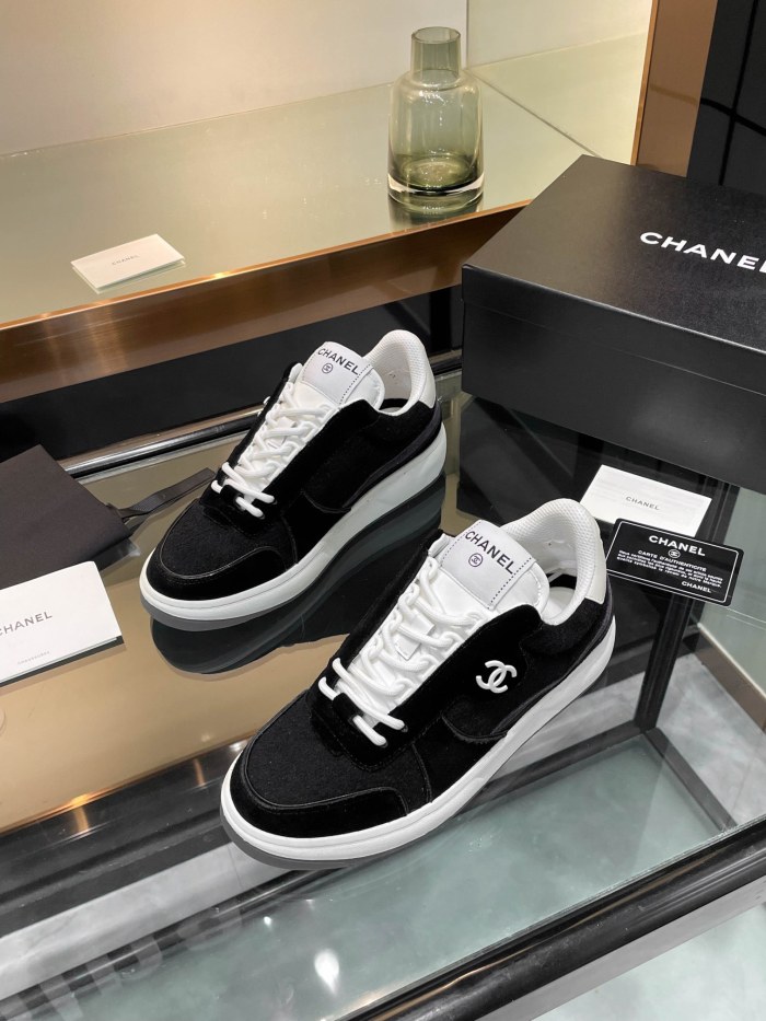 Women C*hanel Top Sneaker