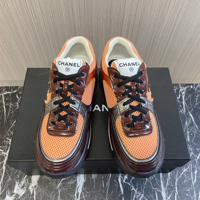 Women C*hanel Top Sneaker 3.5cm