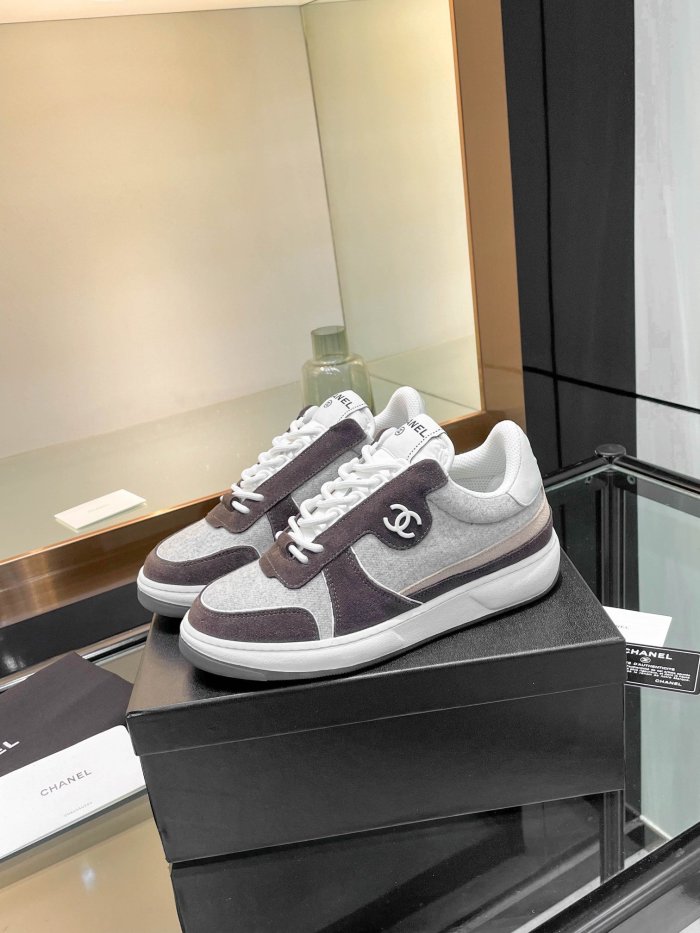 Women C*hanel Top Sneaker