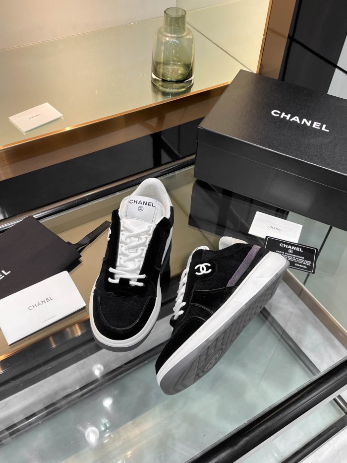 Women C*hanel Top Sneaker