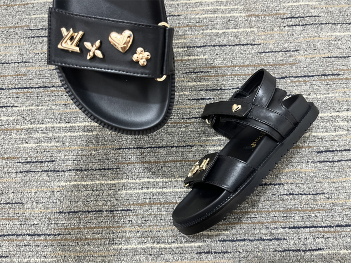 Women L*ouis V*uitton Top Sandals