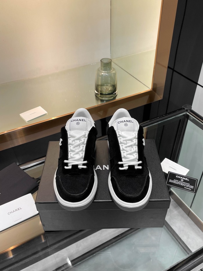 Women C*hanel Top Sneaker