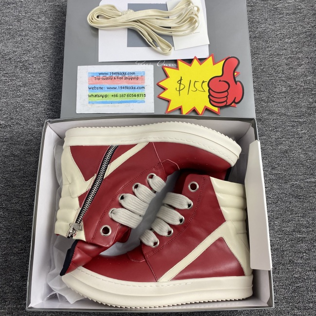 Men R*ick O*wens Top Sneaker