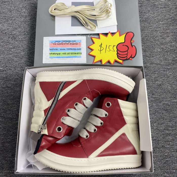 Men R*ick O*wens Top Sneaker