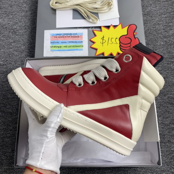 Men R*ick O*wens Top Sneaker