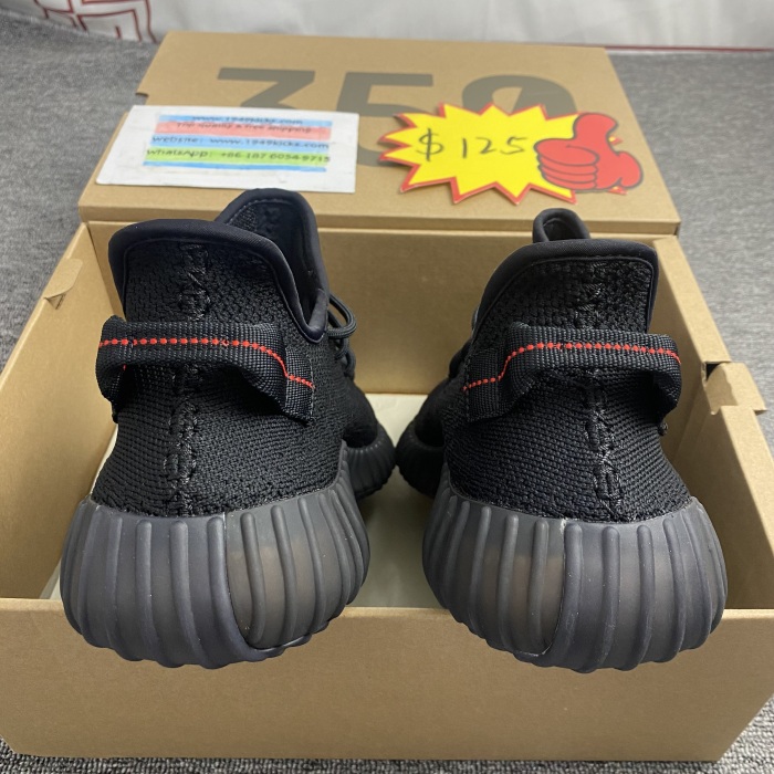 Yeezy Boost 350 V2 Black Red CP9652