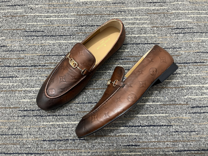 Men L*ouis V*uitton Top Quality  loafers