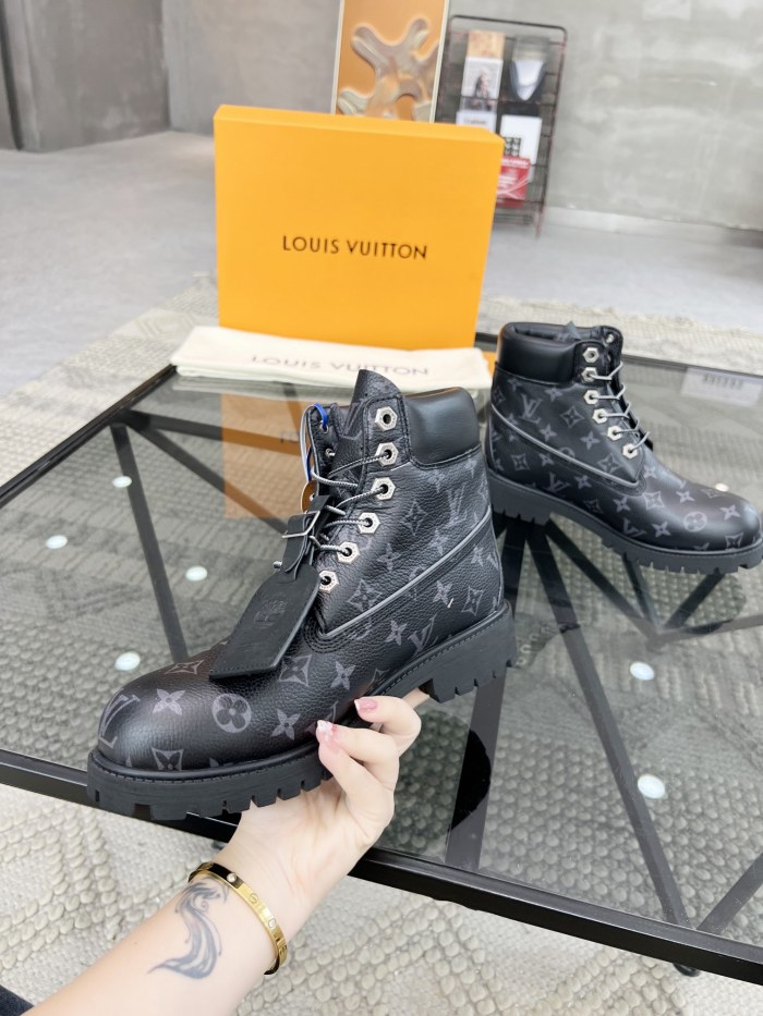 Men L*ouis V*uitton Top Quality Boot