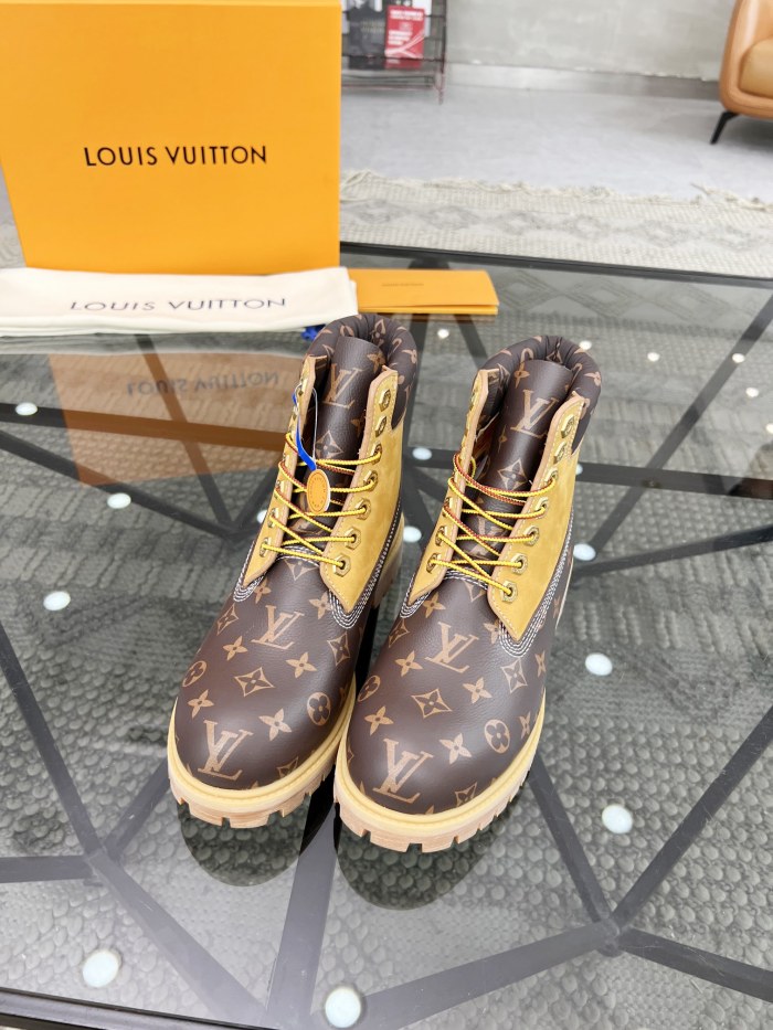 Men L*ouis V*uitton Top Quality Boot