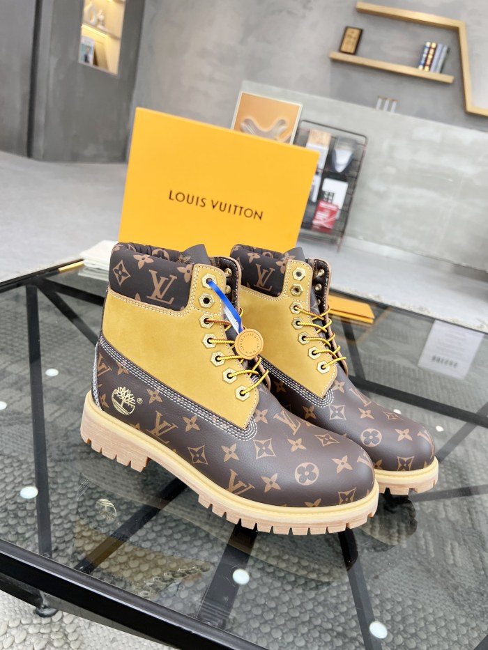 Men L*ouis V*uitton Top Quality Boot