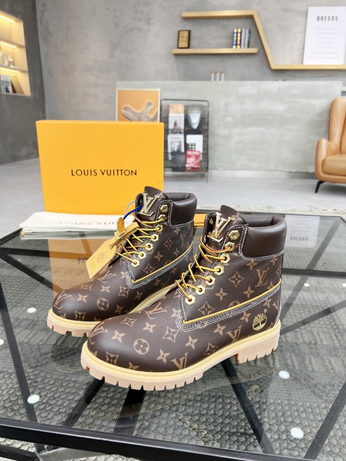 Men L*ouis V*uitton Top Quality Boot