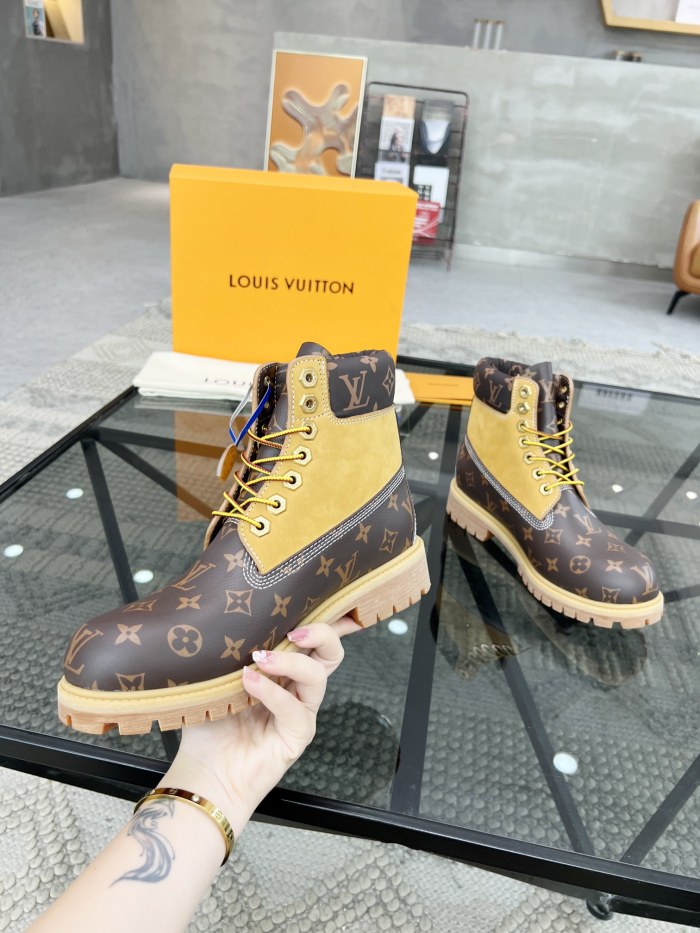 Men L*ouis V*uitton Top Quality Boot