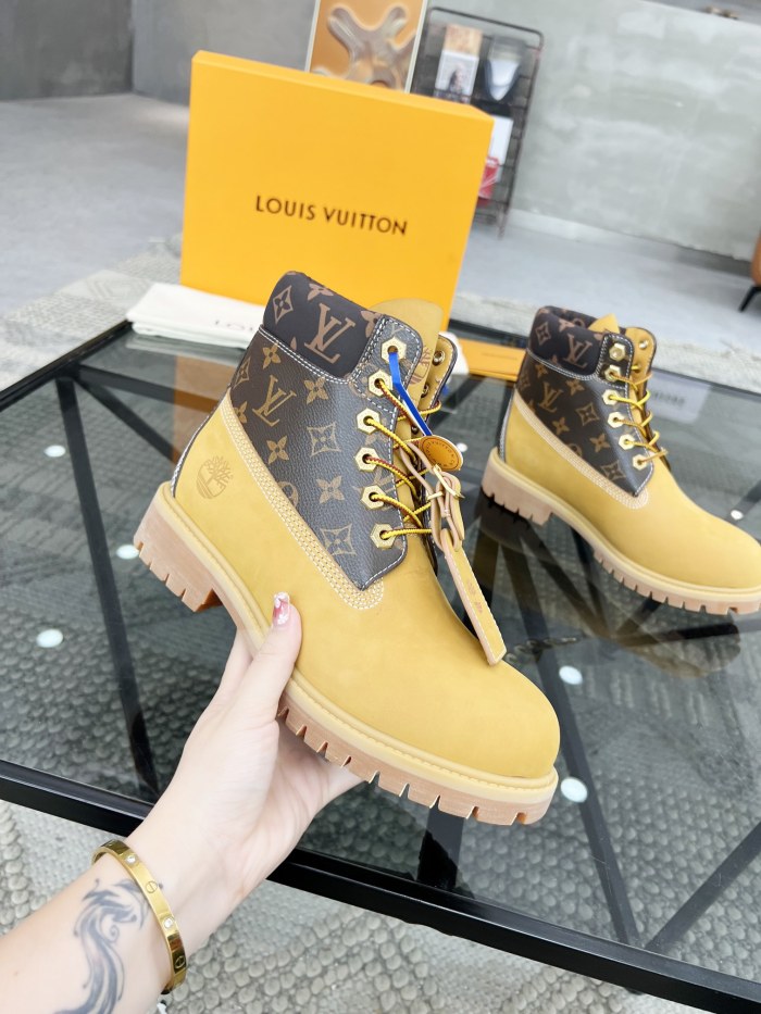 Men L*ouis V*uitton Top Quality Boot