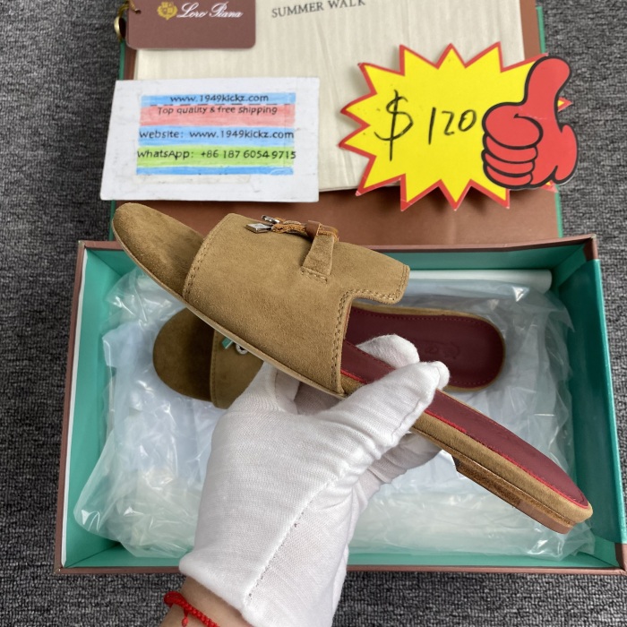 Women L*oro P*iana Top Slippers