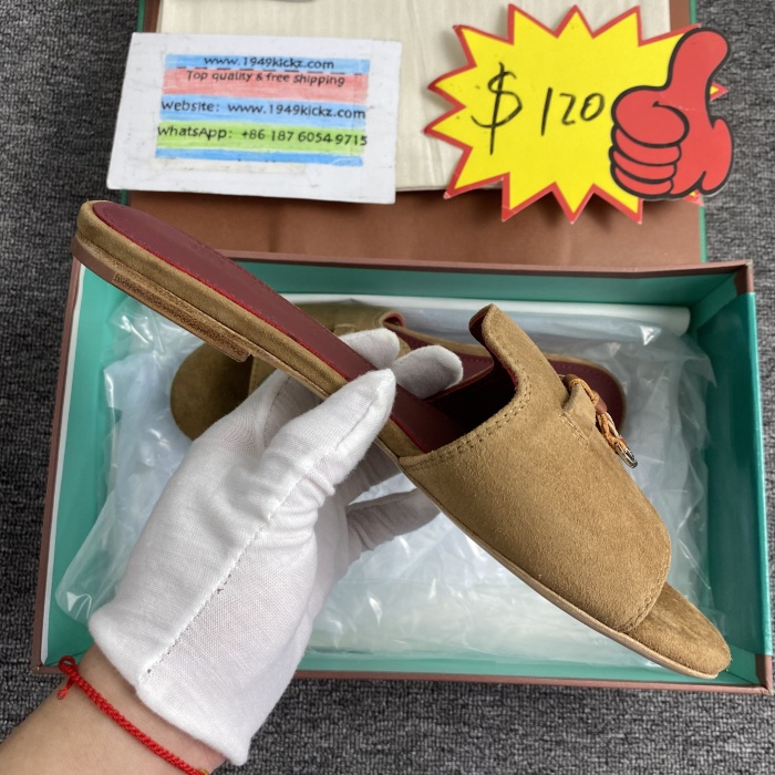 Women L*oro P*iana Top Slippers