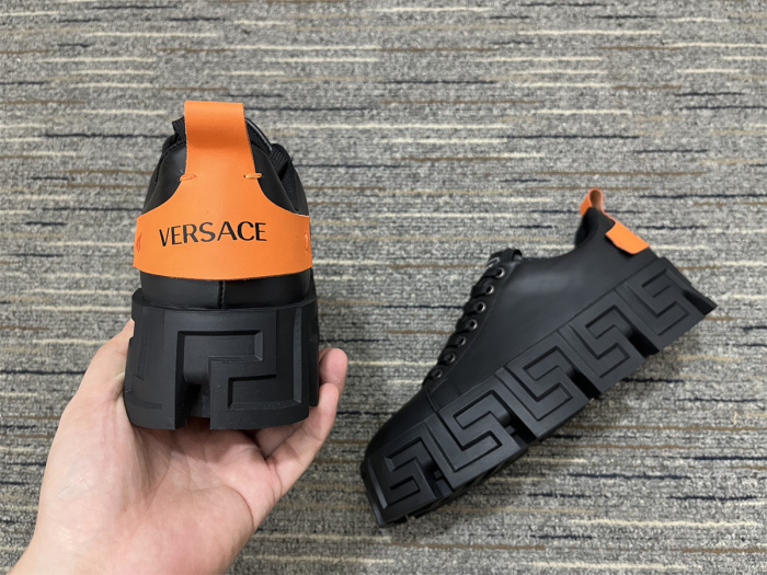 Men Women V*ersace Top Sneakers