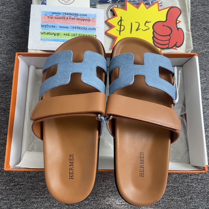 Men H*ermes Top Sandals