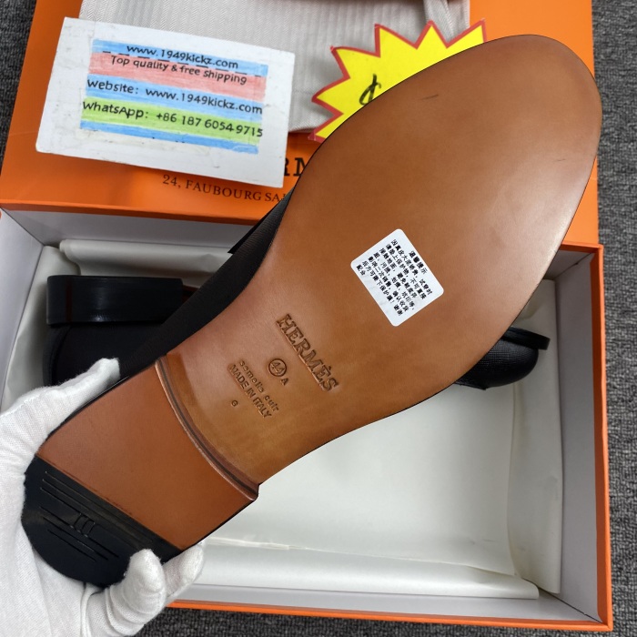 Men  H*ermes Top Sneaker