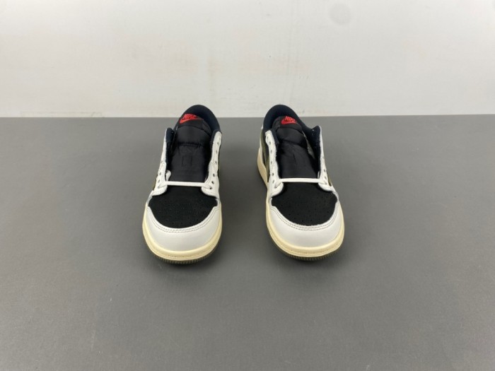 Kids T*ravis S*cott x J*ordan 1 Retro Low OG SP PS 'Olive'  DZ5909-106