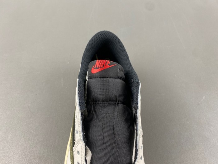 Kids T*ravis S*cott x J*ordan 1 Retro Low OG SP PS 'Olive'  DZ5909-106