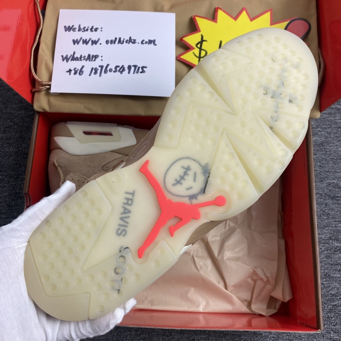 T*ravis S*cott x A*ir Jor*dan 6  DH0690-200