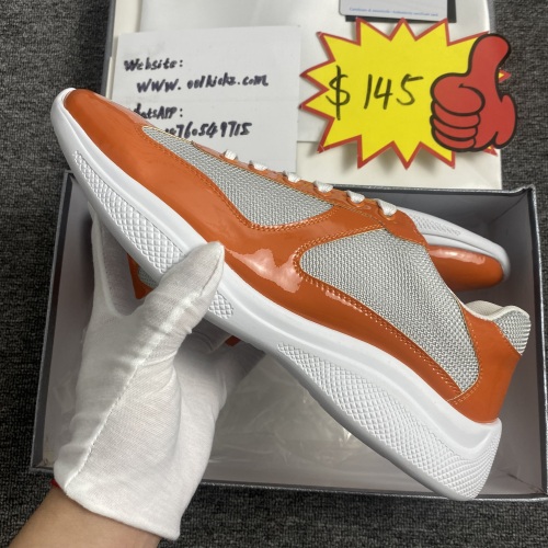 Mens P*rada Top Sneakers