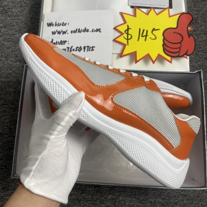 Mens P*rada Top Sneakers