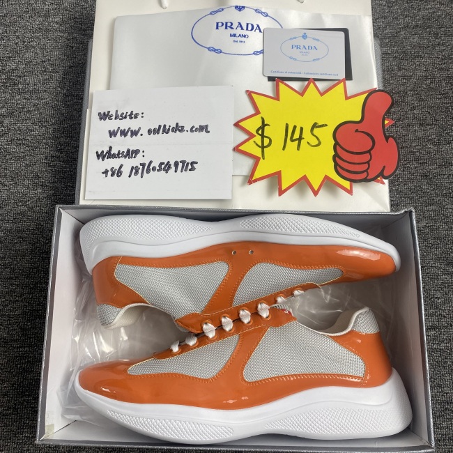Mens P*rada Top Sneakers