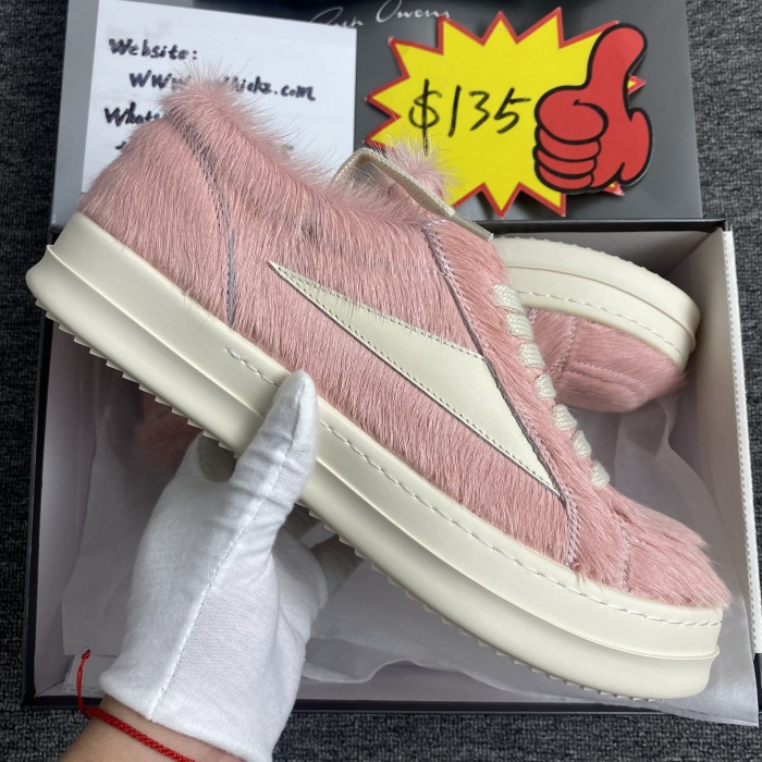 Men Women R*ick O*wens Top Sneaker
