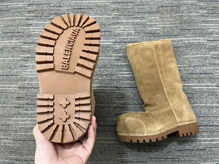 Men Women B*alenciaga Top Boots