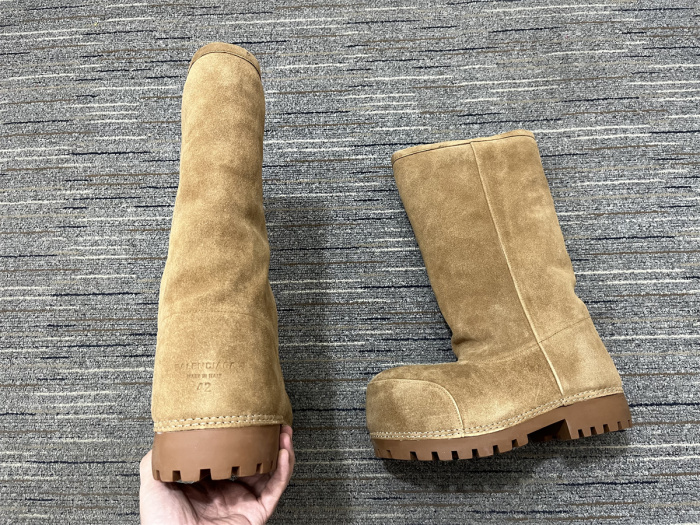 Men Women B*alenciaga Top Boots