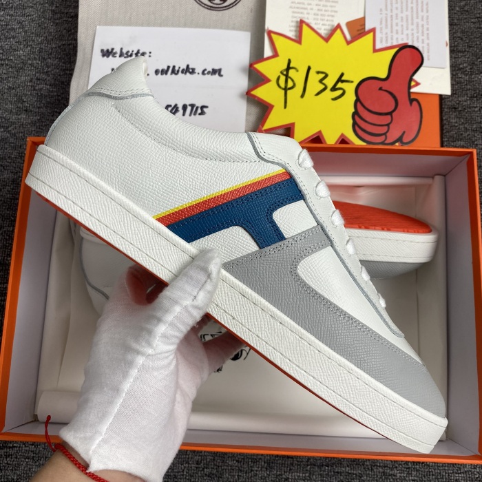 Men  H*ermes Top Sneaker
